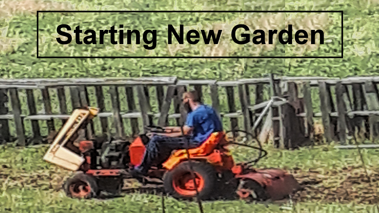 Preparing New Garden